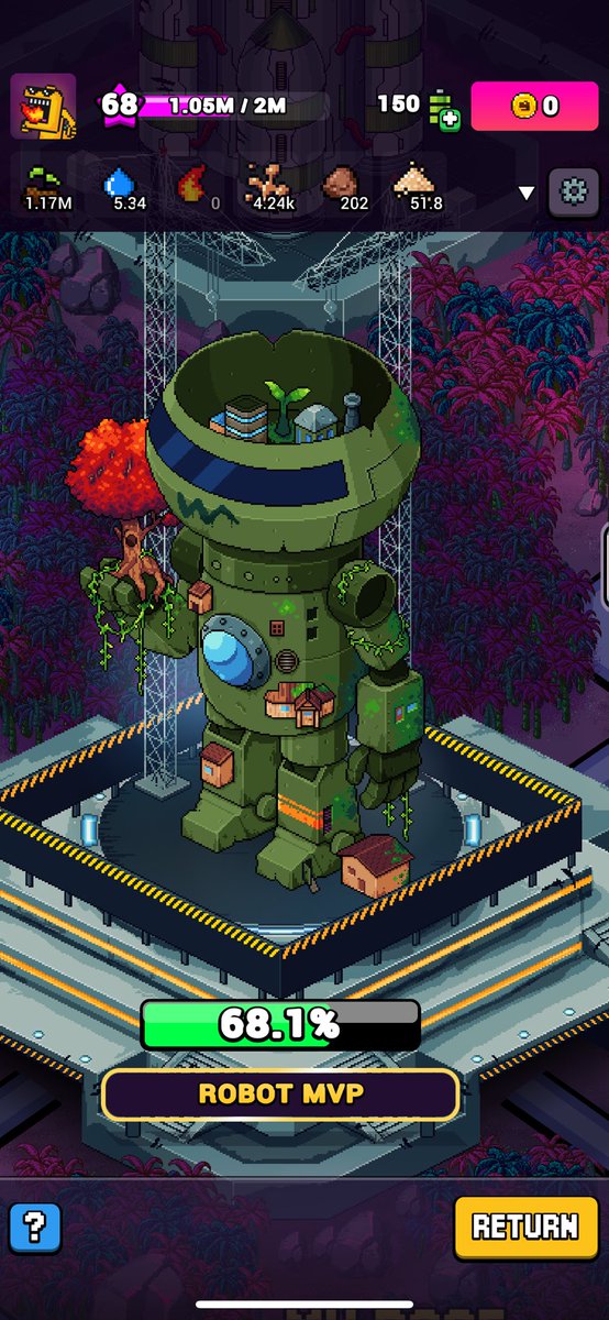 THE ROBOT MVP IS LOOKING SICK!! 68% and counting, let’s finish it asap and see how cool it’s gonna look!
CONTRIBUTE!!! 
#angrydynomiteslab