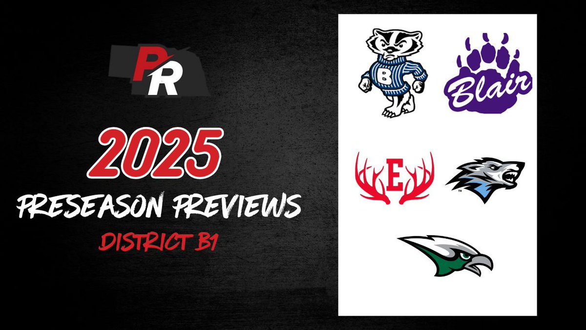 Here is the PRZNE district breakdown for one of the toughest (might be #1) districts in Nebraska HS football... B-1! District B-1 features last year's champions Skutt Catholic, powerhouse Bennington, a surging Elkhorn North, perennial playoff contender Elkhorn, and a hungry Blair