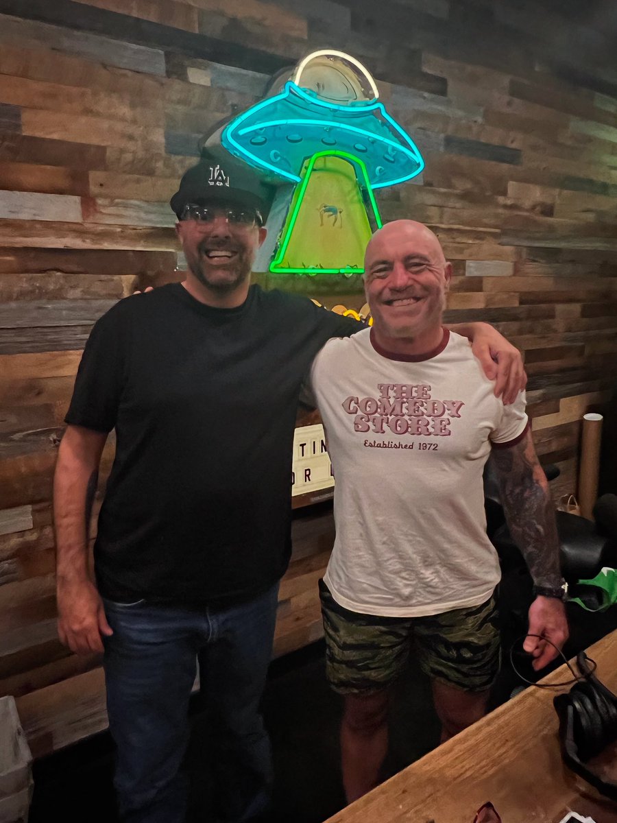 My episode of #JRE just dropped! We go deep, homeboy! Want to thank Joe Rogan for having me and for all the kindness he has showed me over the years. Wouldn’t be here literally and figuratively if it wasn’t for him! Hope you enjoy it!