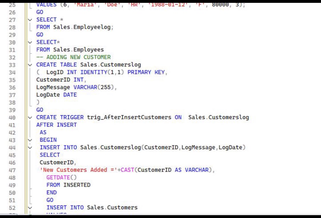 obazeeosato01's tweet image. 3
DML is great for automating checks or keeping a record of changes.
DDL is like your database’s “alarm system” when something structural changes.
Logon is perfect for tracking who’s coming in and when.
#SQLJourney #Triggers #DataAnalytics