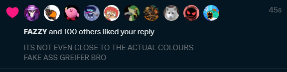 holy shit fazzy liked