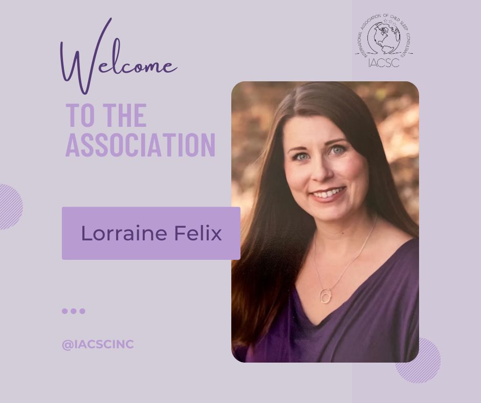 🌙 Meet Lorraine Felix, founder of Serene Sleep Solutions in California!

With a background in early childhood education, postpartum support, and sleep coaching, she helps families create peaceful sleep routines.

Learn more: buff.ly/Xj1hBzs