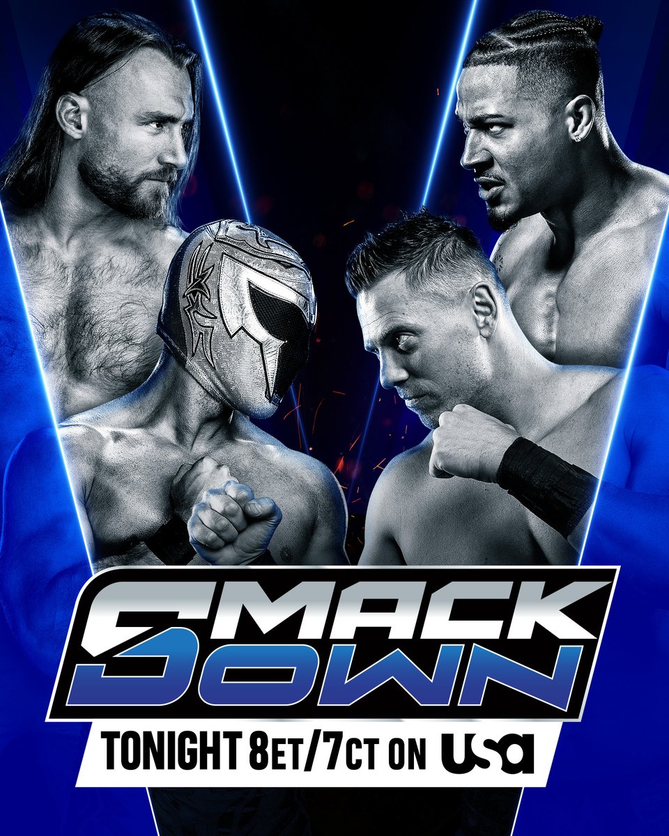 WWE (@wwe) on Twitter photo It's Fraxiom vs. Melo Don't Miz tonight on #SmackDown! Who leaves with the W?
πΊ 8ET/7CT on <a href="/USANetwork/">USA Network</a> It's Fraxiom vs. Melo Don't Miz tonight on #SmackDown! Who leaves with the W?
πΊ 8ET/7CT on <a href="/USANetwork/">USA Network</a>