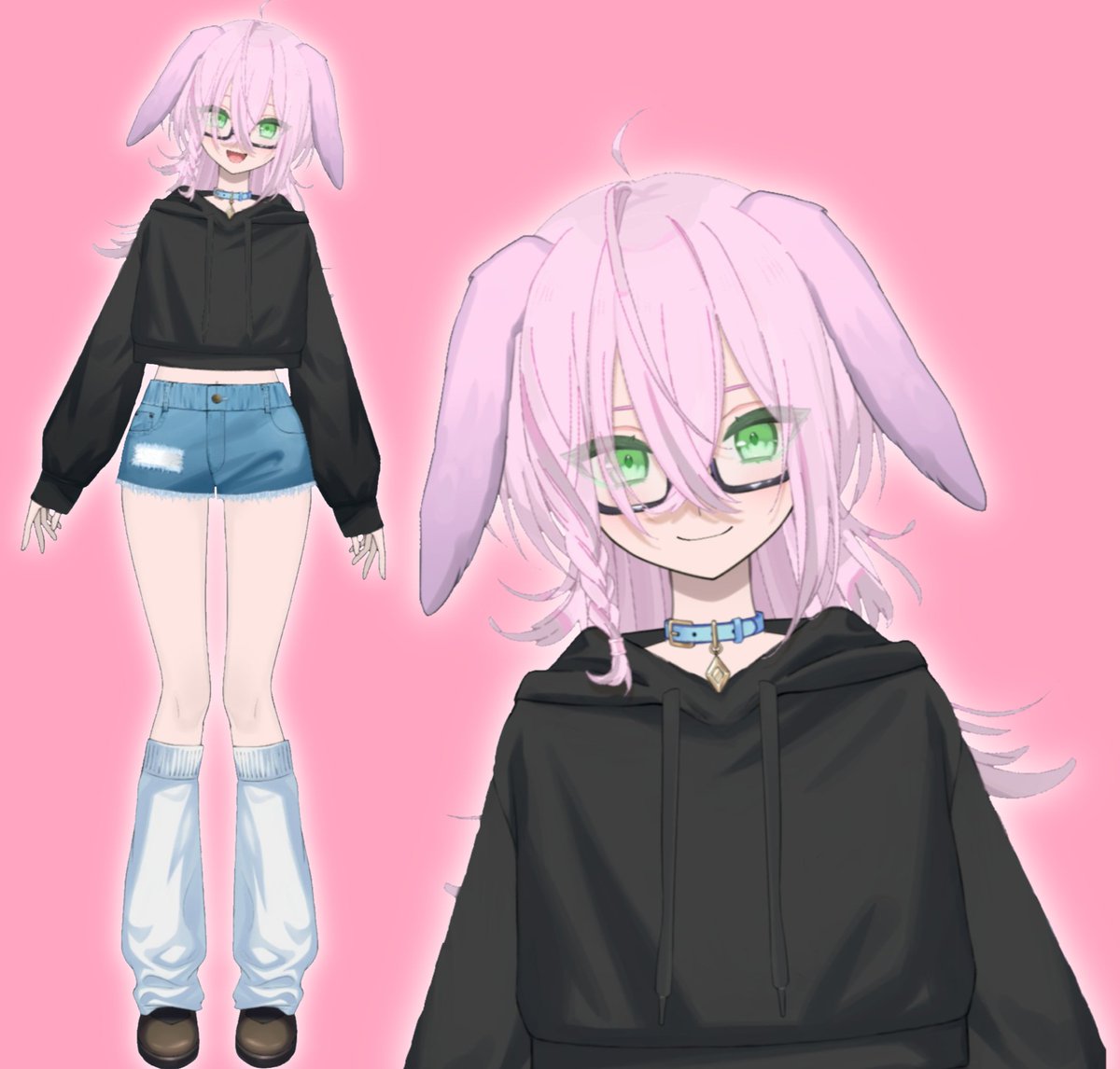 BuniDarling's tweet photo. Alr since I revealed my new model(s) you can now make fanart using their designs! The sfw tag is #BunisPhotoAlbum https://t.co/UiqboKlFTM