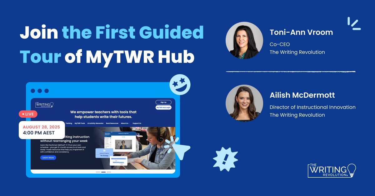 The Writing Revolution tweet media