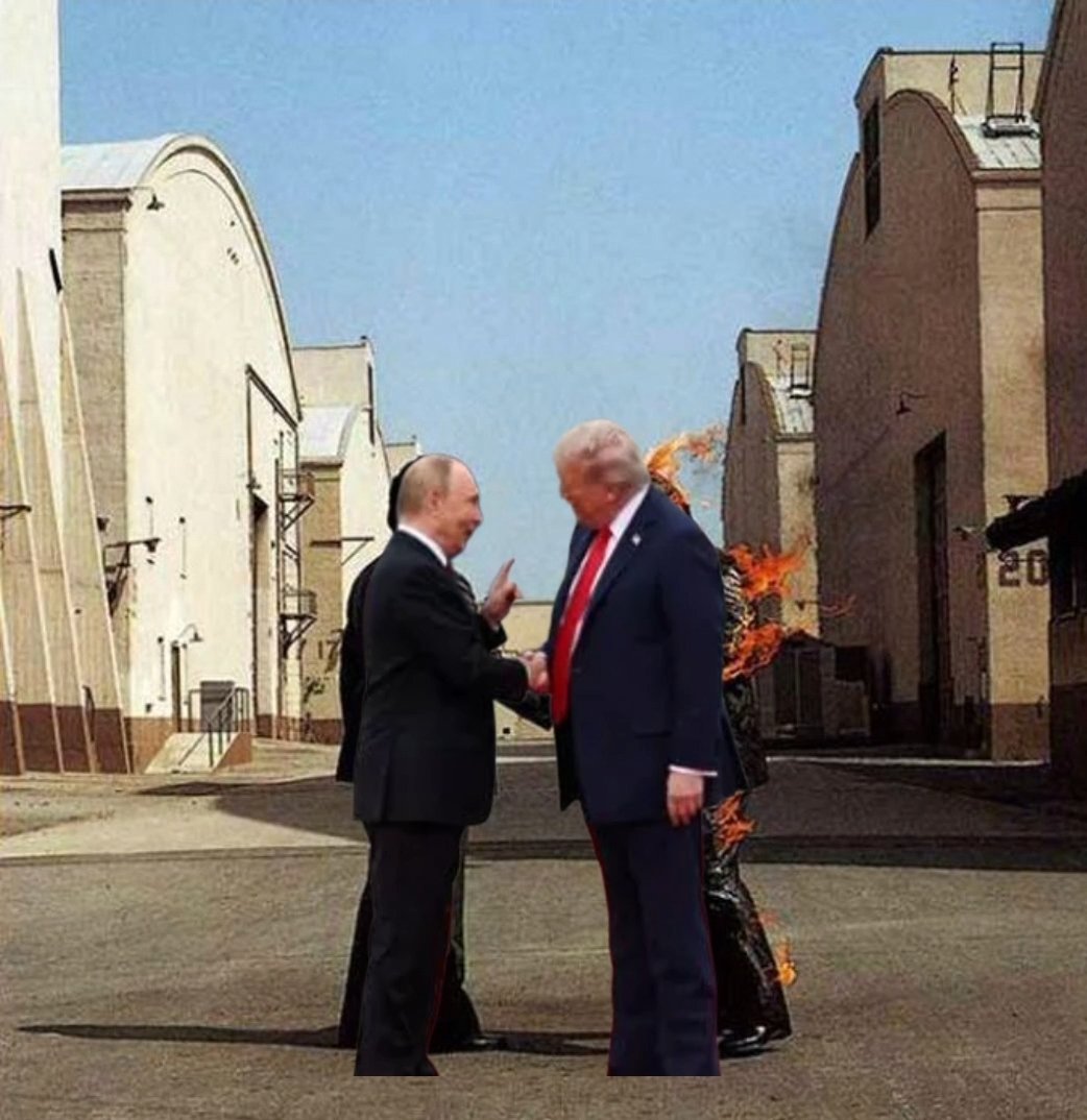 Volodymyr... wish you were here... #TrumpPutin #Alaska