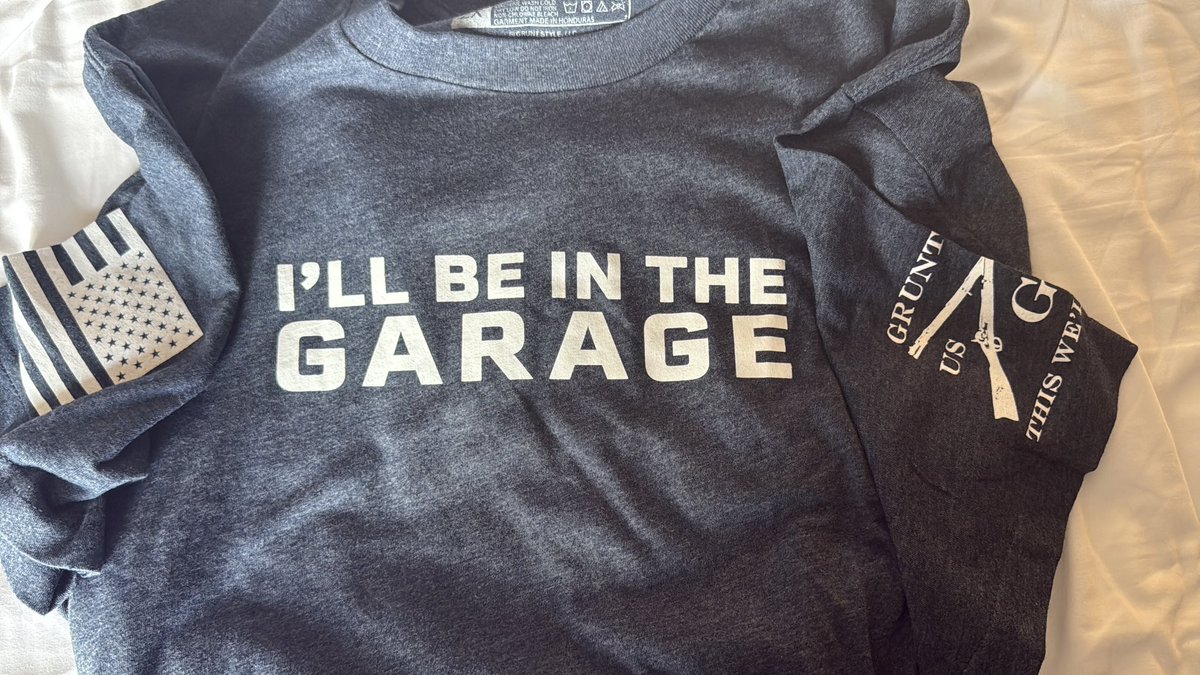When <a href="/Gruntstyle/">Grunt Style</a> has the perfect <a href="/drinkgaragebeer/">Garage Beer</a> drinking shirt. <a href="/DrewGarrison/">Drew Garrison</a> <a href="/JasonKelce/">Jason Kelce</a> #thegarageisalwaysopen