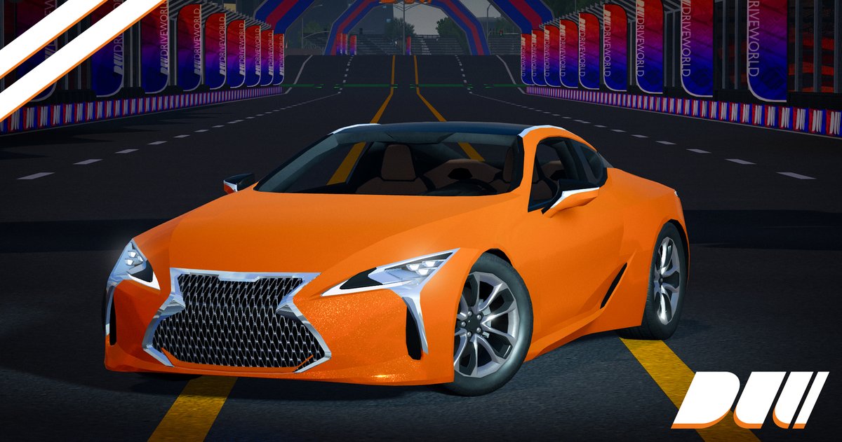 🚨 New Drive World Update! 🚨

🚗 New: LUX 800 coupe + Twin Biome Circuit race
🎁 Redeem code 475k for the Tie Dye wrap
⏳ Final week of Gold Vault!

Daily cars: Jupiter → Camo Stock → Comet EX
#DriveWorld #Roblox