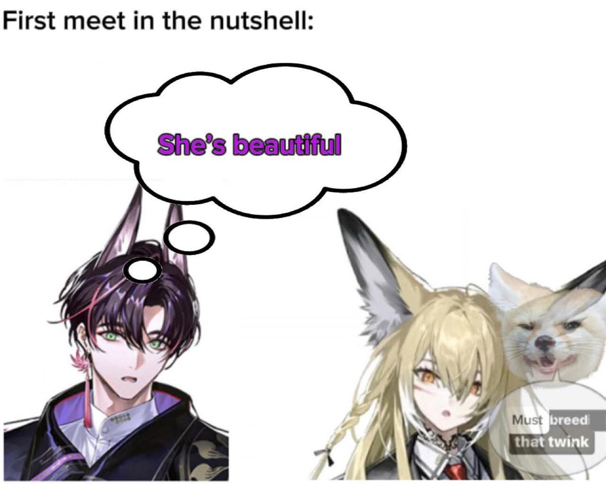 No Context Arknights tweet media