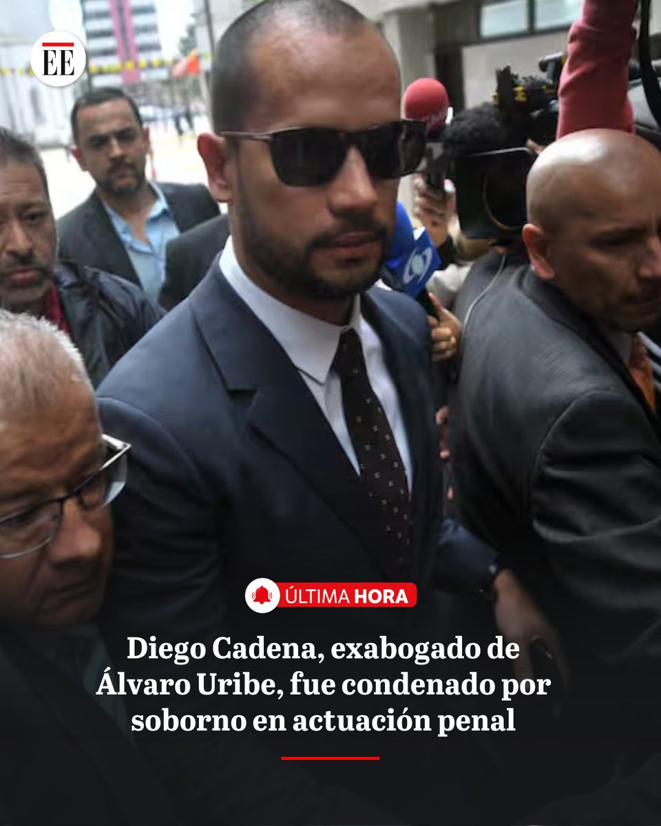 #ÚLTIMAHORA 🚨| El juez tercero penal con función de conocimiento de Bogotá, Fabián Moreno, leyó el sentido de fallo contra el llamado “aboganster”
👉🏻 trib.al/6vRb6Zr
