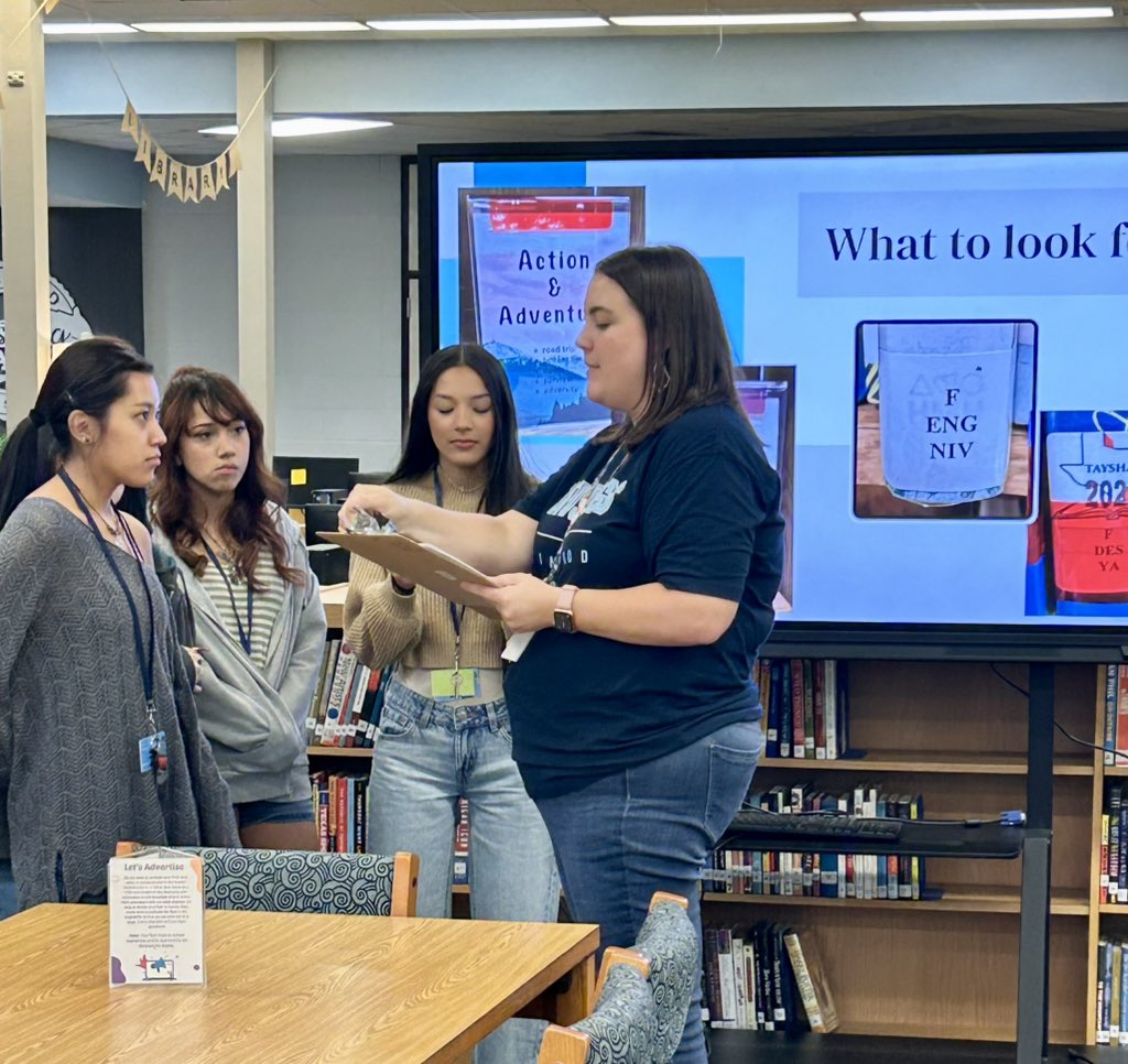 Kingwood High School Library tweet media