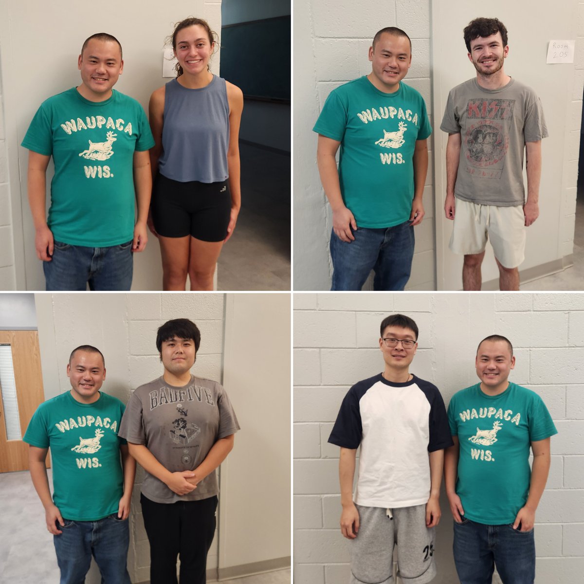 Last day at <a href="/UofSC/">University of South Carolina</a> and my advisees came to meet with me one last time! My Senior Honors thesis student Leah, my Summer REU student Evan, &amp; my PhD students Fanghua and Sijian. So fortunate to have had the opportunity to work w/ outstanding students at USC. #professor #proudadvisor