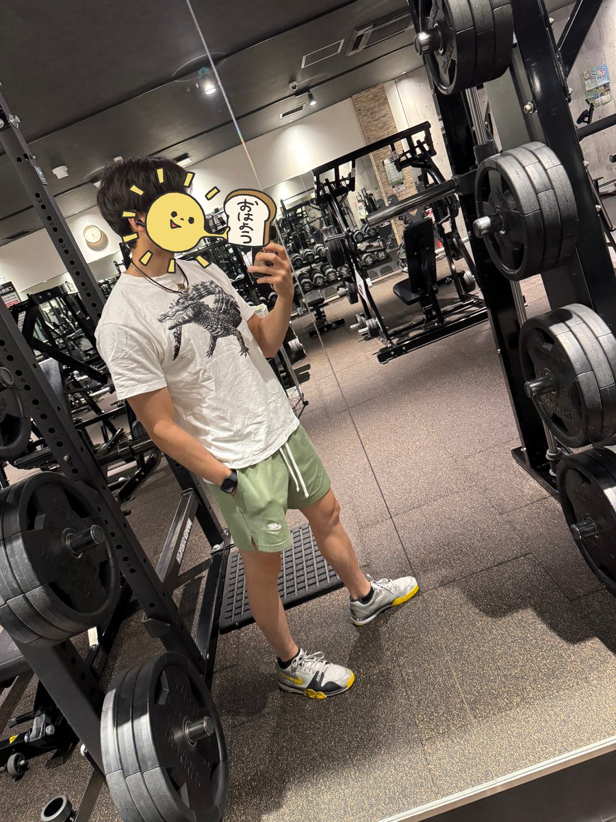 午前5時の背中トレ
バナナワニ園T最高