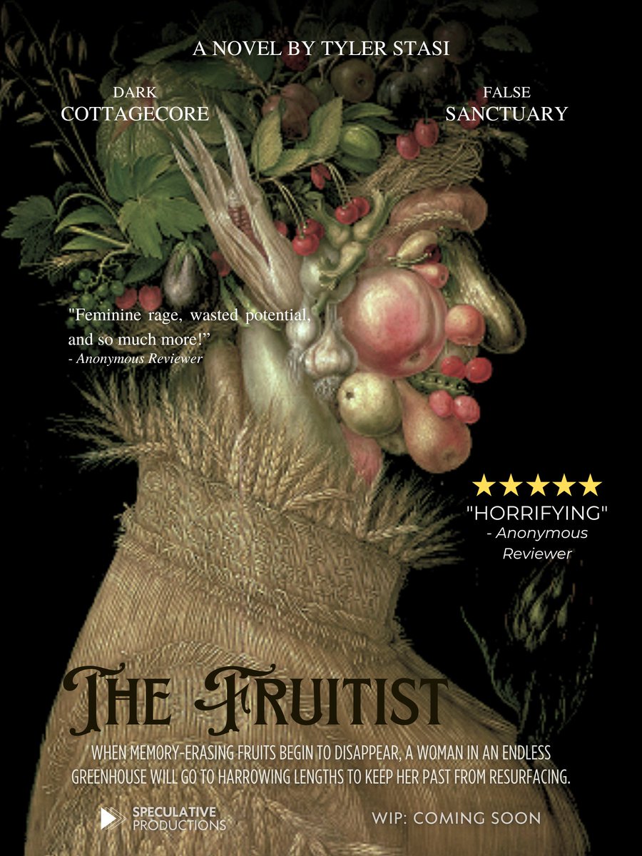 tyler_stasi's tweet image. #PosterPit #SPF #W 

Severance x PIRANESI

How far would you go to hide the person you used to be?

⚜️botanical horror elements
⚜️told through unsent letters
⚜️moral decay
⚜️unidentified FMC 
⚜️psycho-magical realism

art: giuseppe arcimboldo

🍓👒🪴🕰🪑