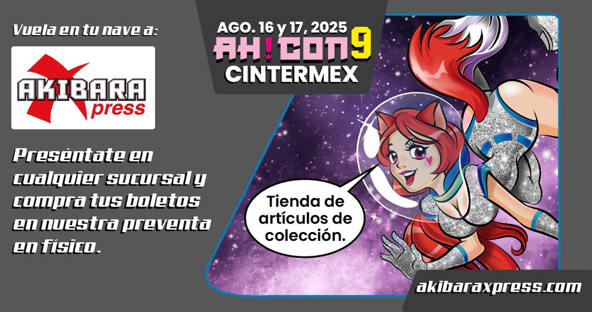 Púlpito HOY último día para comprar tus boletos en preventa con nuestros amigos AKIBARA XPRESS 🐙 nos vemos este 16 y 17 de Agosto en la sala H de Cintermex 🐙 NO OLVIDES QUE ES UN EVENTO PARA MAYORES DE EDAD 😏 lleva tu ine 😏