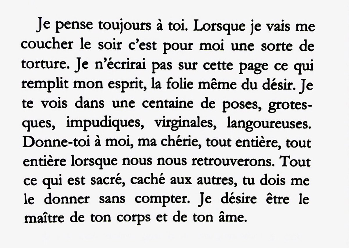 o_exacoustos's tweet photo. Lettres à Nora (James Joyce, 1904-1909). https://t.co/WAvaInu1yw