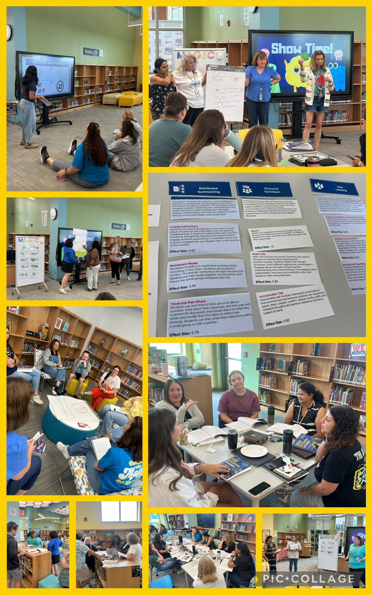 Woods Creek Wizard staff are leveling up! 🌟 Engaged in professional development focused on high-impact instructional strategies to ensure every student stays actively engaged. Learning never stops here! 📚✨ #WoodsCreekWizards #StudentEngagement #ProfessionalGrowth