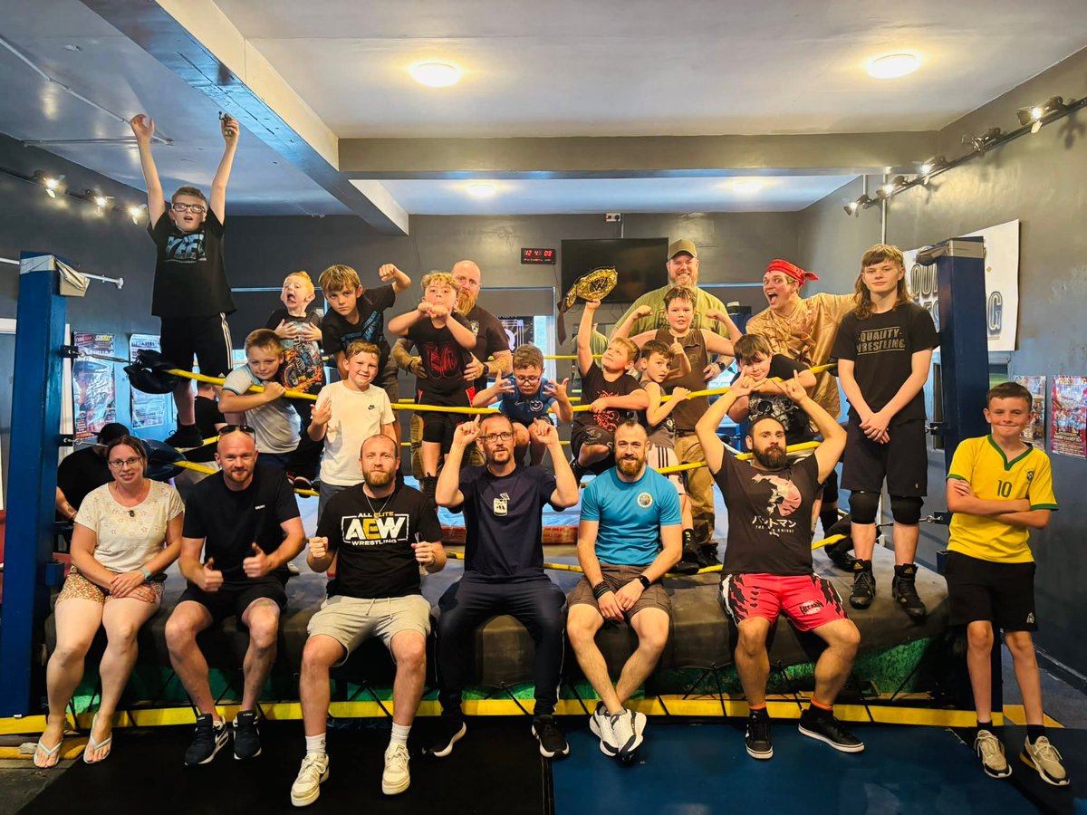 Roderick Rackham (@roderickrambunc) on Twitter photo I recently was the guest trainer at a kid's training session. I showed them the Nosebuster and The Pirate's Elbow.
What should I show them next?
1 Peg Leg
2 Codebreak-Arrrgh
Comment 1 or 2 below!
๐๐Grab your exclusive merch here๐๐
โฆk-the-rambunctious.myspreadshop.co.uk
<a href="/QWrestling1/">Quality Wrestling</a> I recently was the guest trainer at a kid's training session. I showed them the Nosebuster and The Pirate's Elbow.
What should I show them next?
1 Peg Leg
2 Codebreak-Arrrgh
Comment 1 or 2 below!
๐๐Grab your exclusive merch here๐๐
โฆk-the-rambunctious.myspreadshop.co.uk
<a href="/QWrestling1/">Quality Wrestling</a>
