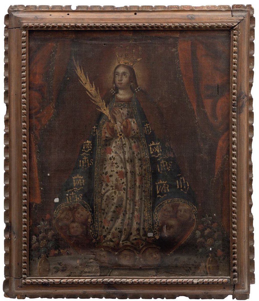 Verdaderos retratos (@vretratos) on Twitter photo Virgen de la Asunción (Santa María la Redonda). Anónimo. México, siglo XVIII. En <a href="/mortonsubastas/">Morton Subastas</a> Ciudad de México 👉🏼shorturl.at/qxh8o Virgen de la Asunción (Santa María la Redonda). Anónimo. México, siglo XVIII. En <a href="/mortonsubastas/">Morton Subastas</a> Ciudad de México 👉🏼shorturl.at/qxh8o