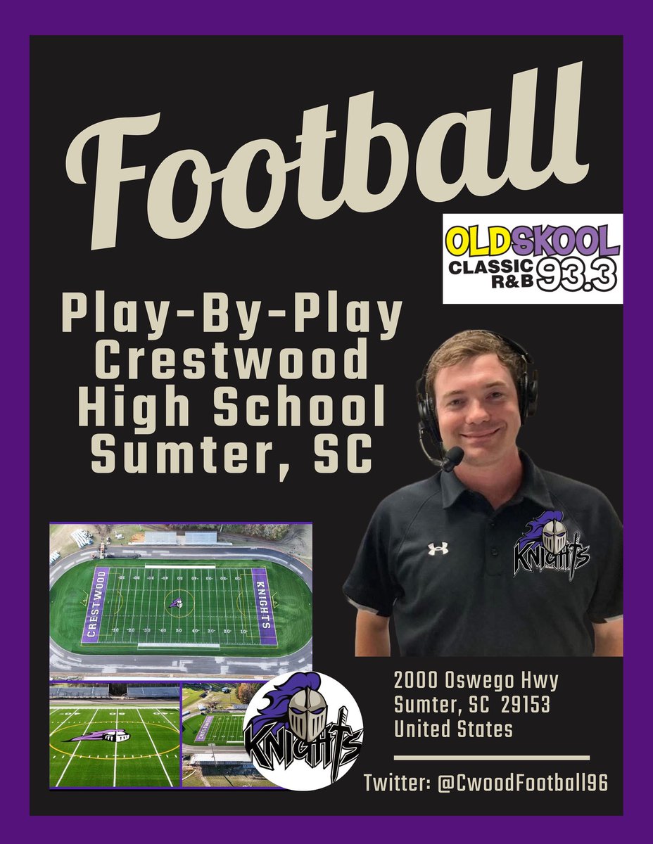 Taylor Novinger (@coachnovinger) on Twitter photo I will be entering my second season being the Play-By-Play guy for the Crestwood Knights!! I am very excited to have Harry Fullwood as my color commentator! He played football at Crestwood and played DT at Clemson in the 1980’s! <a href="/CwoodFootball96/">Crestwood Knights Football</a> <a href="/STAAtalent/">STAA🎙</a> <a href="/theitemsports/">The Item Sports</a> I will be entering my second season being the Play-By-Play guy for the Crestwood Knights!! I am very excited to have Harry Fullwood as my color commentator! He played football at Crestwood and played DT at Clemson in the 1980’s! <a href="/CwoodFootball96/">Crestwood Knights Football</a> <a href="/STAAtalent/">STAA🎙</a> <a href="/theitemsports/">The Item Sports</a>