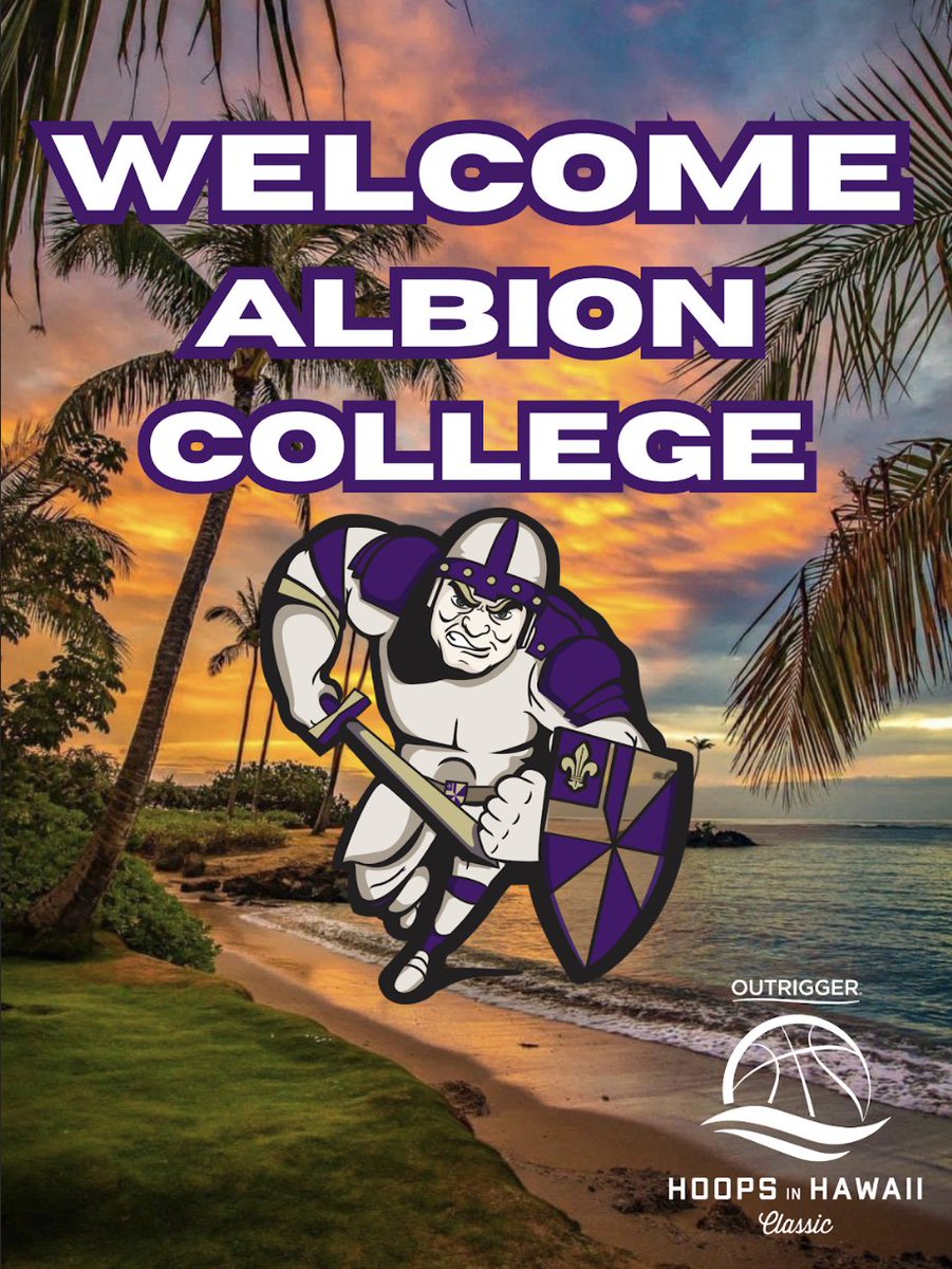 From the Midwest to the middle of the Pacific, the women of Albion College will be competing in the 2025 Hoops in Hawaii Classic! We are excited to welcome these women to paradise on Earth!