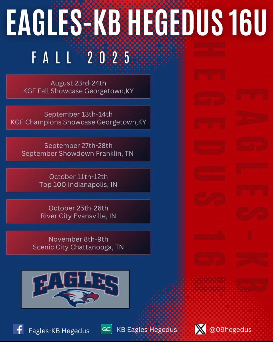 Aubrey Duckworth (@aubreyd2027) on Twitter photo Here is our 2025 fall schedule! Hope to see you there!
<a href="/UofL_CoachHolly/">Holly Aprile</a> <a href="/RacersSoftball/">Murray State Softball</a> <a href="/AmyLTudor/">Amy Tudor</a> <a href="/DukeCoachYoung/">Marissa Young</a> <a href="/CoachStanton/">Shonda Stanton</a> <a href="/IndStSoftball/">Indiana State Softball</a> <a href="/Coach_Tarter/">Heather Tarter</a> <a href="/kunkle18/">Sue Kunkle</a> <a href="/UIndySoftball/">UIndy Softball</a> <a href="/PurdueSoftball/">Purdue Softball</a> <a href="/ZipsSB/">Akron Zips Softball</a> <a href="/McKendreeSB/">McKendree Softball</a> <a href="/BUKnightsSB/">Bellarmine Softball</a> <a href="/CoachWThees/">Windy Thees</a> <a href="/2Ganeff/">Kris Ganeff</a> <a href="/joycewellhoefer/">Joyce Wellhoefer</a> Here is our 2025 fall schedule! Hope to see you there!
<a href="/UofL_CoachHolly/">Holly Aprile</a> <a href="/RacersSoftball/">Murray State Softball</a> <a href="/AmyLTudor/">Amy Tudor</a> <a href="/DukeCoachYoung/">Marissa Young</a> <a href="/CoachStanton/">Shonda Stanton</a> <a href="/IndStSoftball/">Indiana State Softball</a> <a href="/Coach_Tarter/">Heather Tarter</a> <a href="/kunkle18/">Sue Kunkle</a> <a href="/UIndySoftball/">UIndy Softball</a> <a href="/PurdueSoftball/">Purdue Softball</a> <a href="/ZipsSB/">Akron Zips Softball</a> <a href="/McKendreeSB/">McKendree Softball</a> <a href="/BUKnightsSB/">Bellarmine Softball</a> <a href="/CoachWThees/">Windy Thees</a> <a href="/2Ganeff/">Kris Ganeff</a> <a href="/joycewellhoefer/">Joyce Wellhoefer</a>