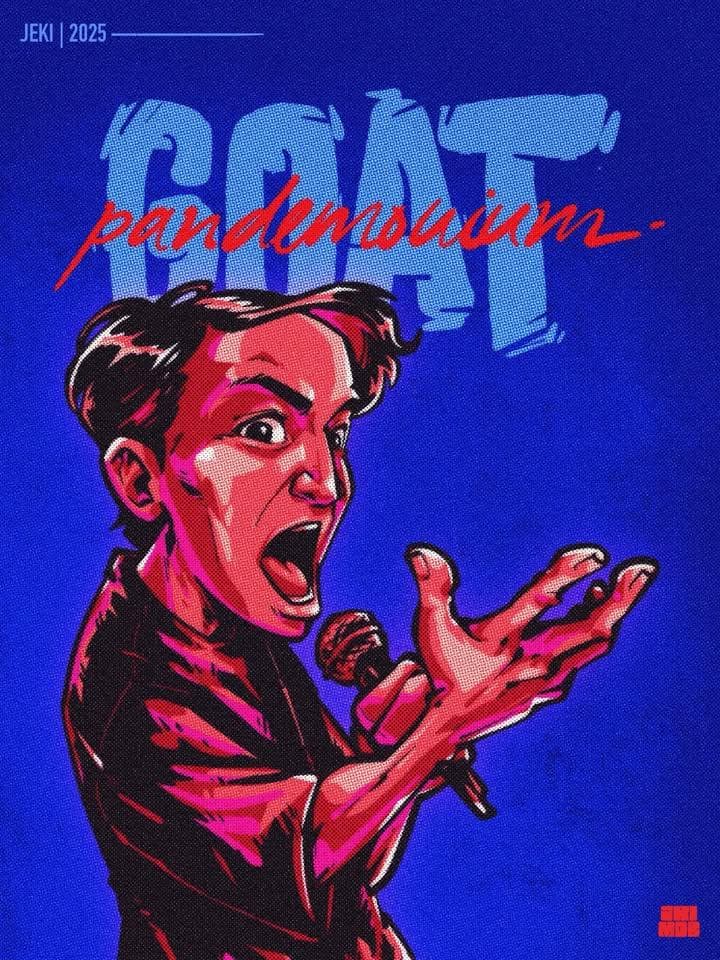 JEK!! (@jeki_mudub) on Twitter photo Ge On All Tempo : Pandemonium
Stand Up Comedy Show by Ge Pamingkas <a href="/GePamungkas/">Genrifinadi Pamungkas</a>
#GOAT #Standupcomedyshow Ge On All Tempo : Pandemonium
Stand Up Comedy Show by Ge Pamingkas <a href="/GePamungkas/">Genrifinadi Pamungkas</a>
#GOAT #Standupcomedyshow