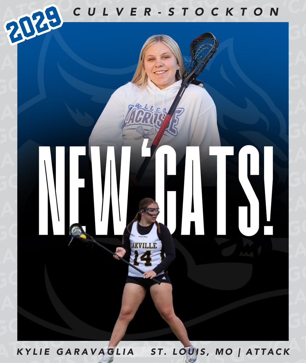 𝑵𝑬𝑾 𝑾𝑰𝑳𝑫𝑪𝑨𝑻𝑺

Please give a big welcome to the class of 2029! Today we are introducing you to Kylie Garavaglia! Kylie is coming to us from St. Louis, MO where she played attack for Oakville Senior High School! 

#DefendTheHill