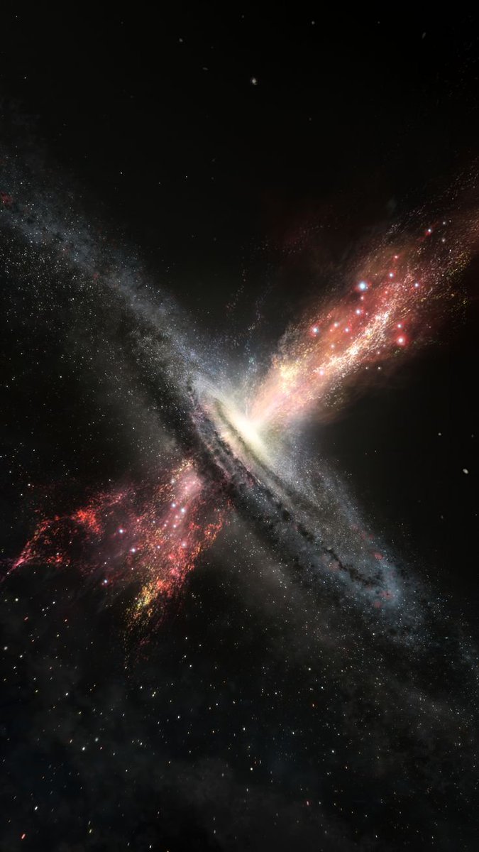 🚨NEWS: A supermassive black hole 290 million light-years away swallowed a star three times larger than the Sun and spat out the remains.
