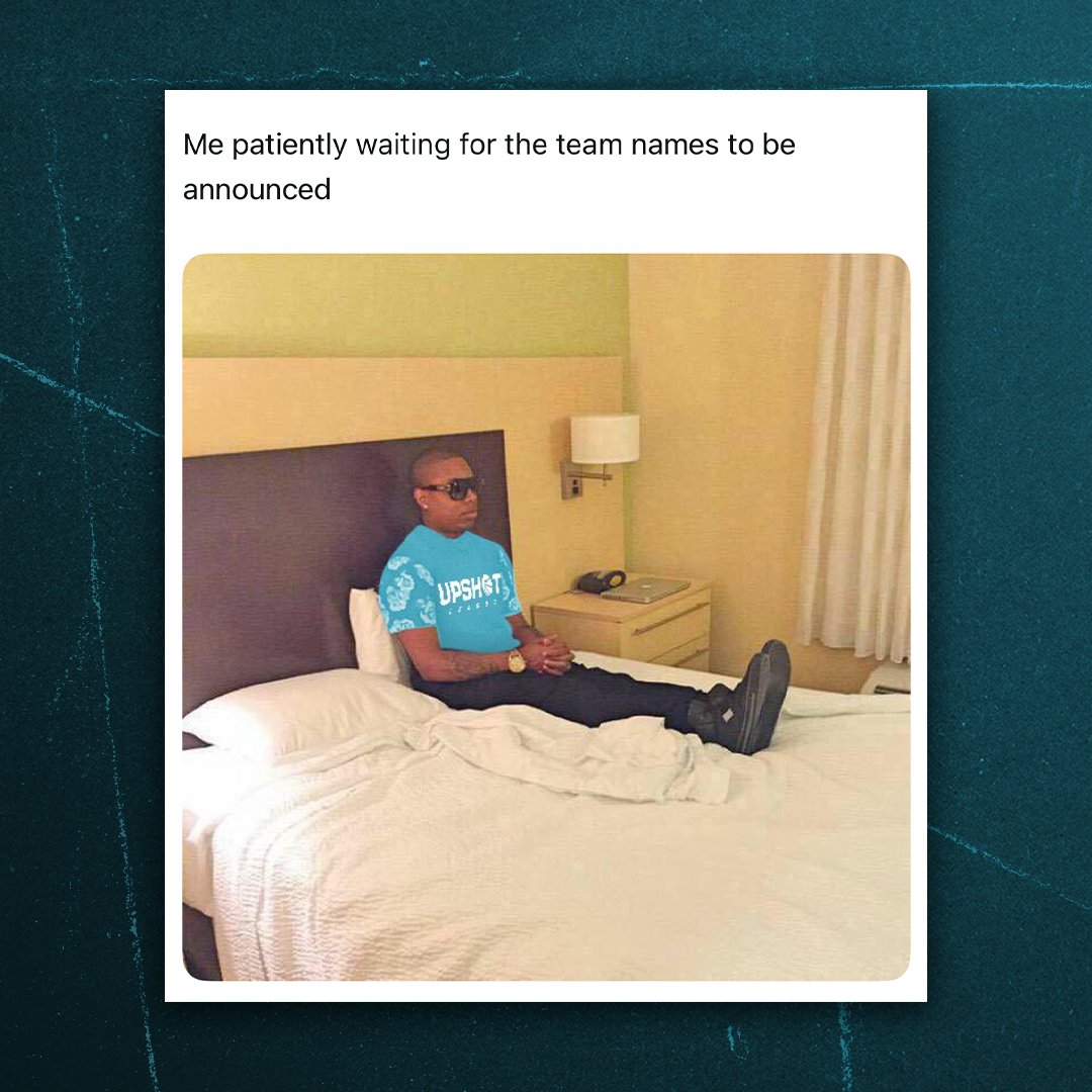 Currently in our refresh era 🤭 Drop your guesses in the comments for the team names!