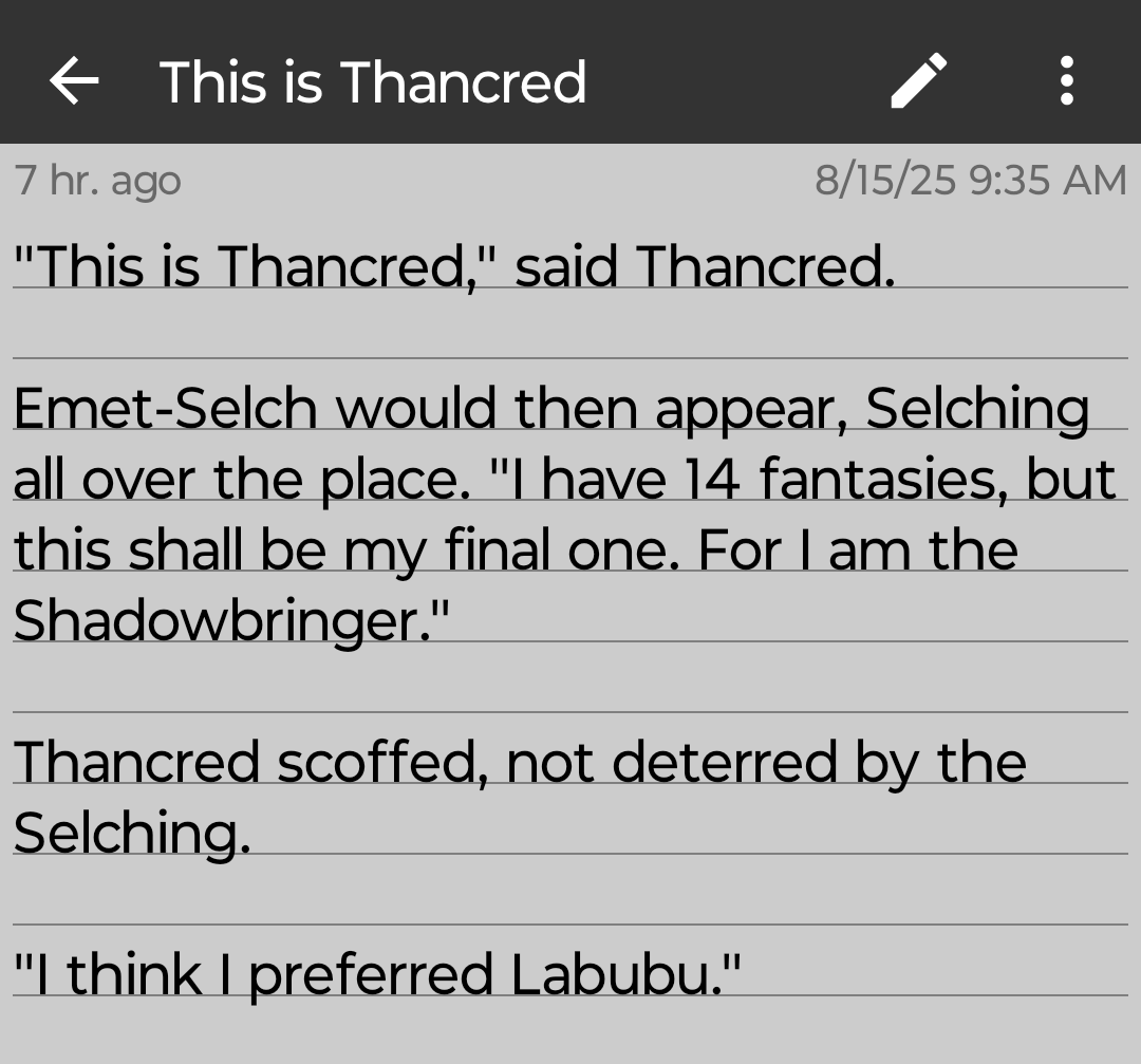 Thancred tweet media