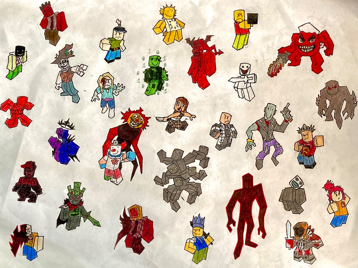 Joltfire_'s tweet image. BEWARE THE HORID HOOLIGANS OF ROBLOIA!!!

drew a bunch of Roblox hackers, myths and whatever else is lurking in the bandlands 

#ROBLOX 
#robloxhackers 
#robloxmyths