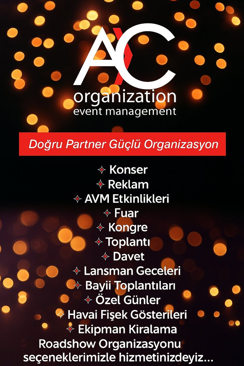 AC Organization & Event Management tweet media