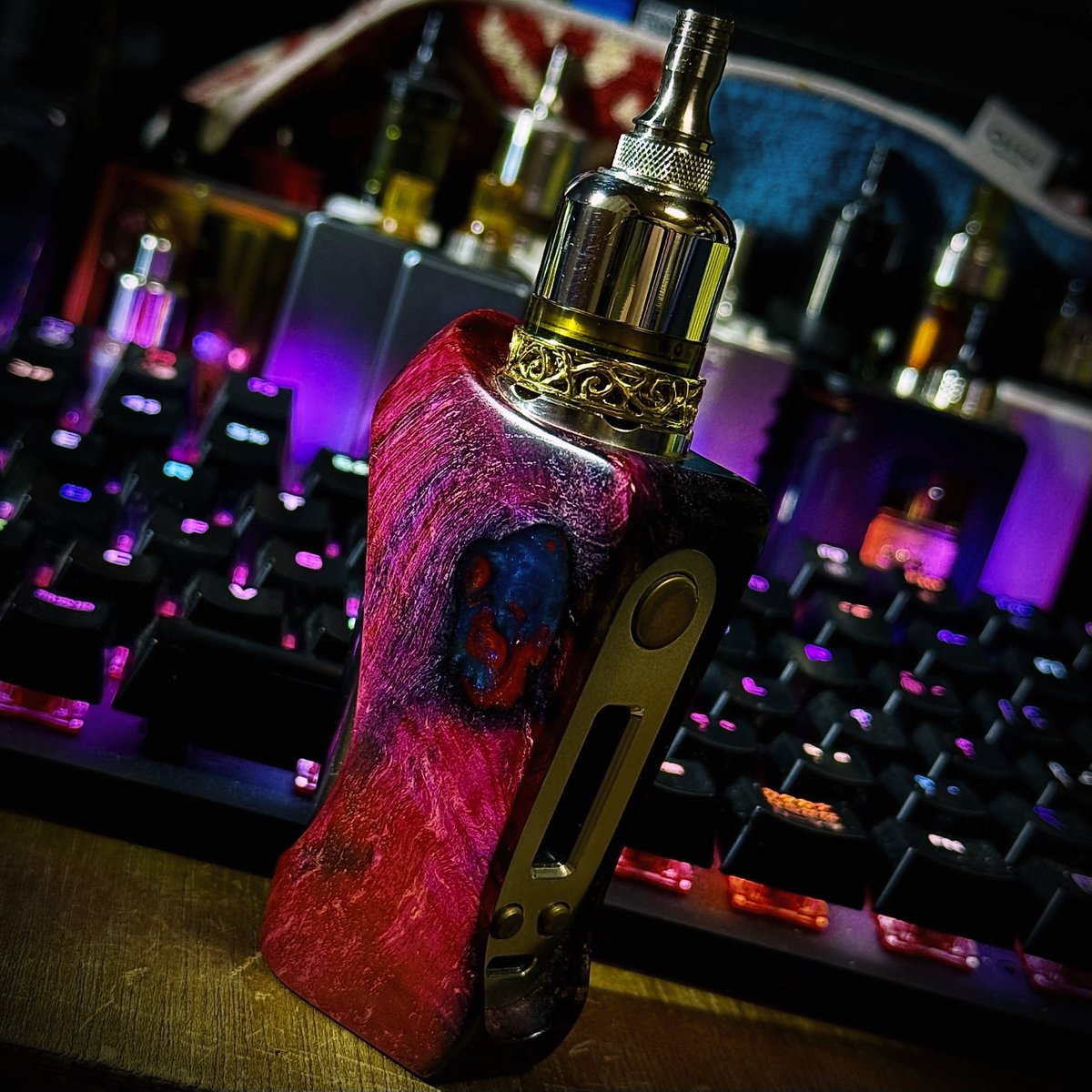 Rakumaru77's tweet photo. #vape #flavorkitchen #末広 #flow510 #gasmods #gasmodskree #ultroner #ultronervictory #フレキチ https://t.co/k9k93Hc33J