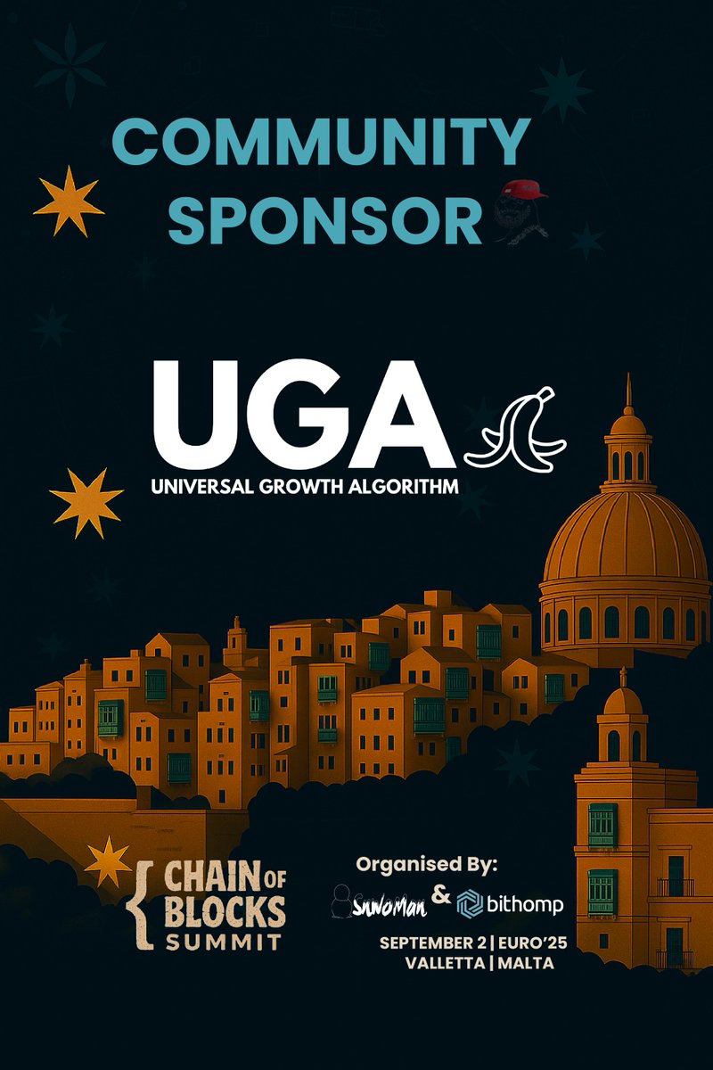 SnwoManYClub's tweet image. 🎉Community Sponsor Collab! 🔢

1⃣ @UgaLABZ 

“by the community, for the community” isn’t just words — it’s the strength that comes from unity.

Our Community Sponsor Package brings together multiple projects, each adding its own energy to the summit. Over the next few days,…