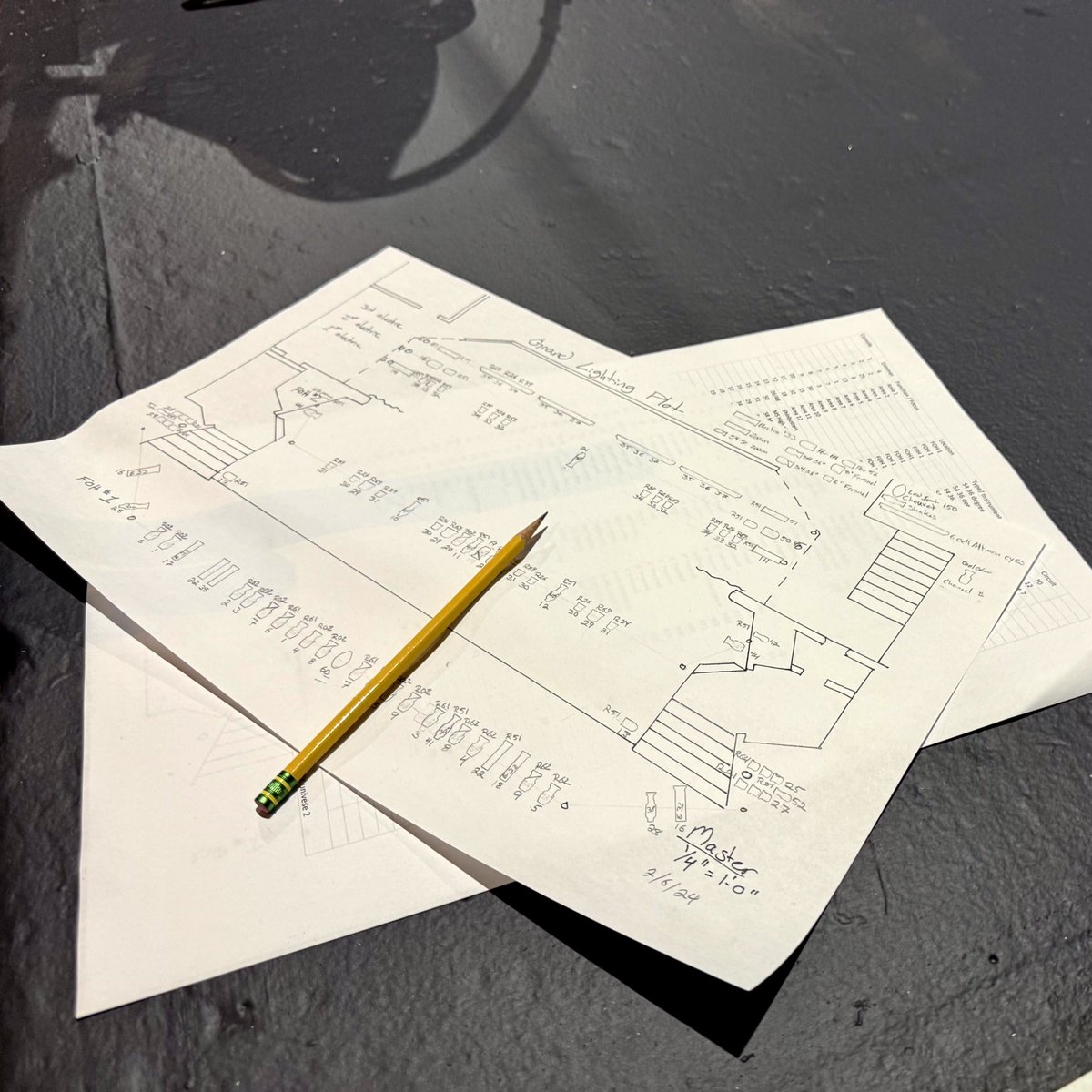 It's Venue Upkeep time with fresh coats of paint and cleaning and repair of lighting (good job, Lorelei and Gabe) - huge thank you for Upkeep Sponsor #Coastal Maine GC