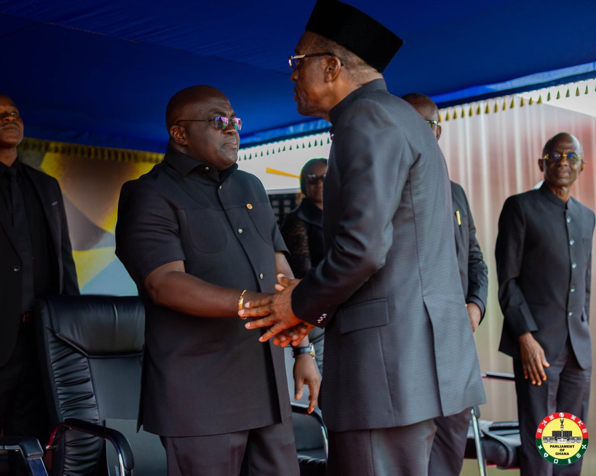 tignews_'s tweet photo. Beautiful images of the Speaker of Parliament, Vice President, and some dignitaries from the just-ended state burial for the fallen heroes at the Independence Square.
#TIG #TIGPost #GhanaMourns #DonateWithStanbic #statefuneral
Twilight | DENNIS OHENEBA | Moses https://t.co/gzNycckUh3