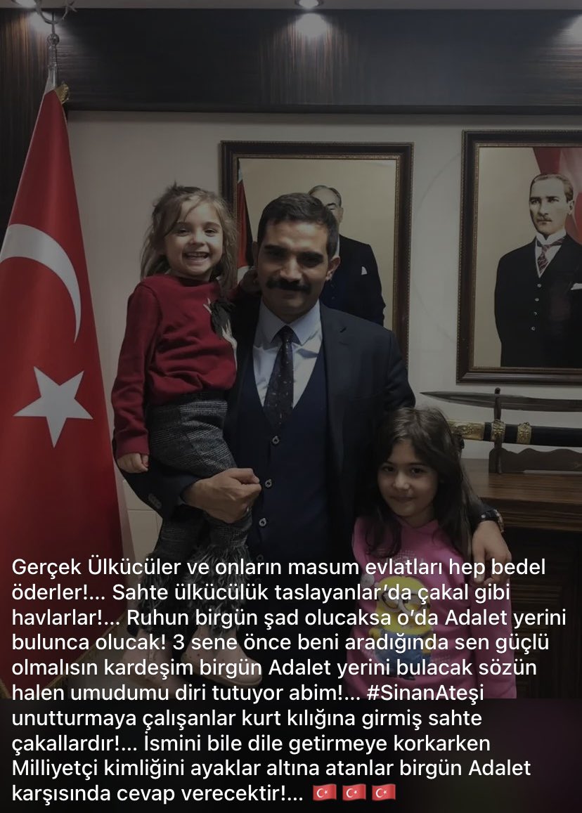 #SinanAteş