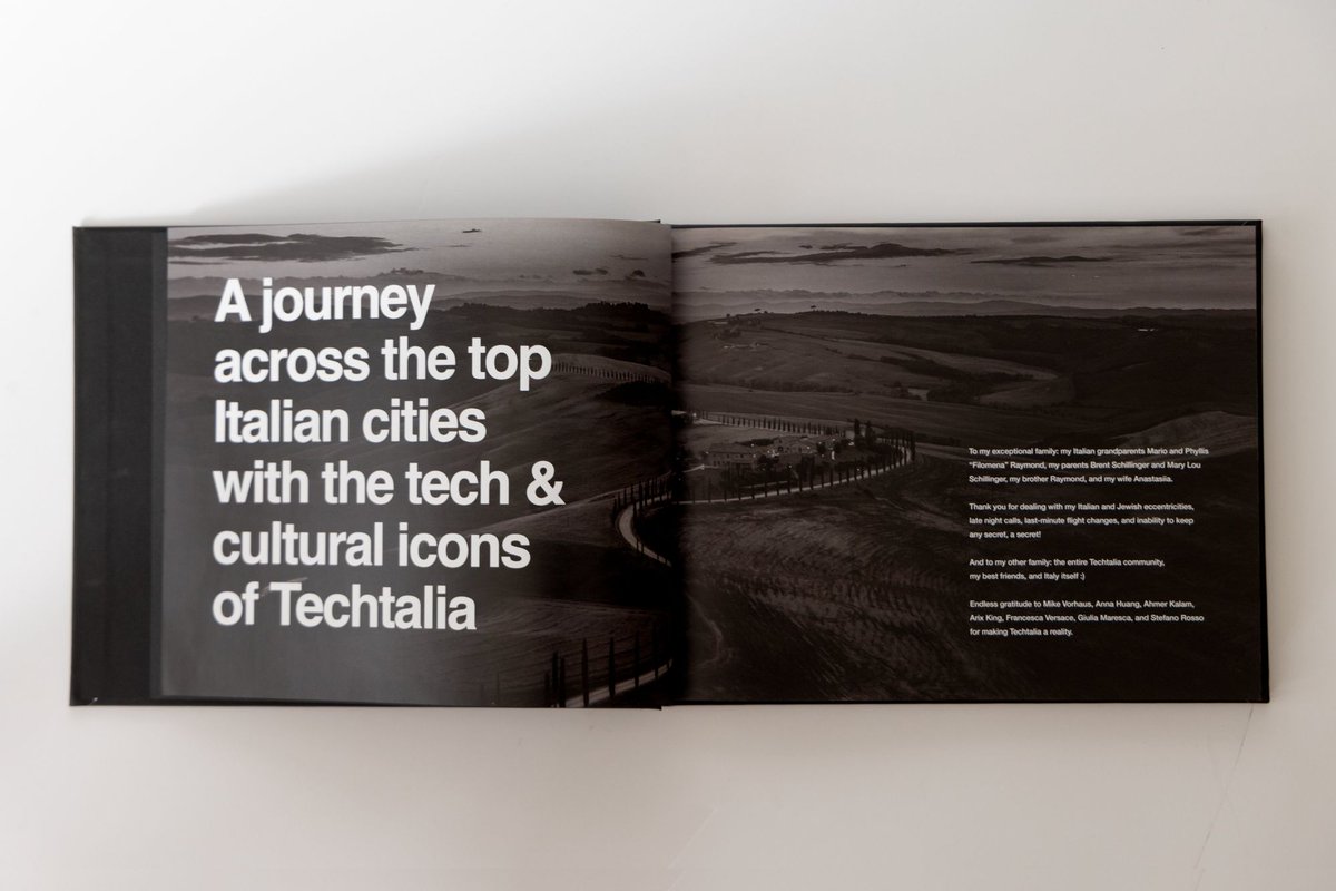 Dolce Vita Realized captures Italy’s top cities through Techtalia’s most iconic moments, with insights from tech &amp; culture leaders and a foreword by @federicomarchetti.📖 Pre-order $85 — ships October: techtalia.org/book-pre-order
🇮🇹 Rome, Oct 4 — Limited seats