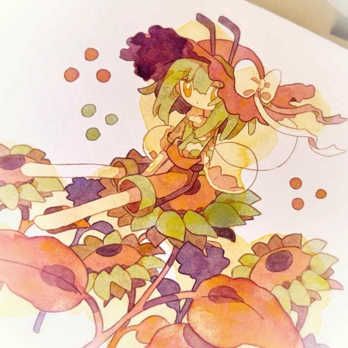 #透明水彩