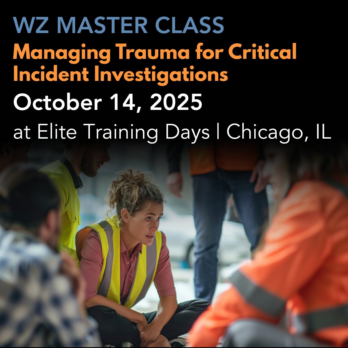 When the stakes are high, your interview approach matters more than ever. Join in Chicago on 10/14 for the WZ Master Class to get psychological, tactical, and procedural strategies for managing interviews during and after traumatic events.
bit.ly/3JzFe9N