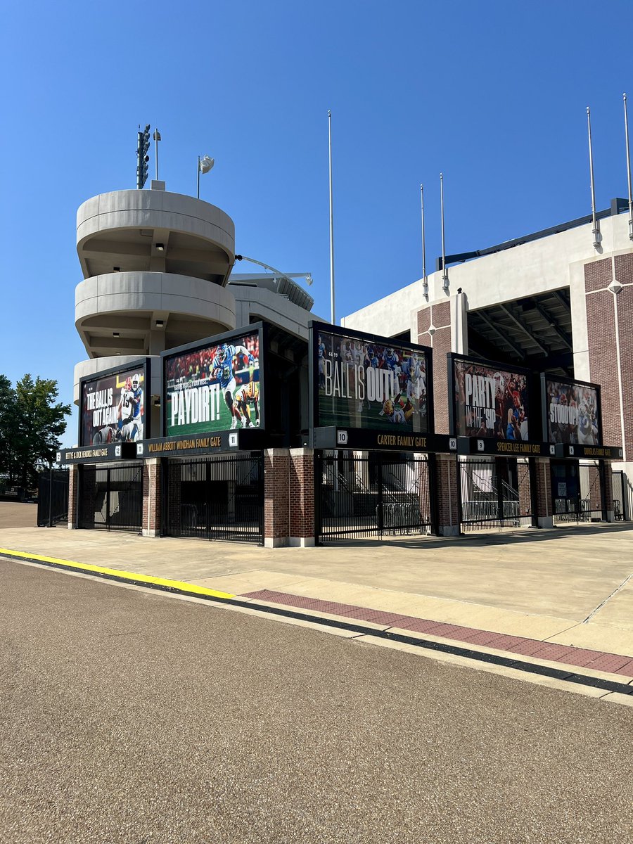 New gate signage up at the Vaught. We’re getting close. #hottytoddy