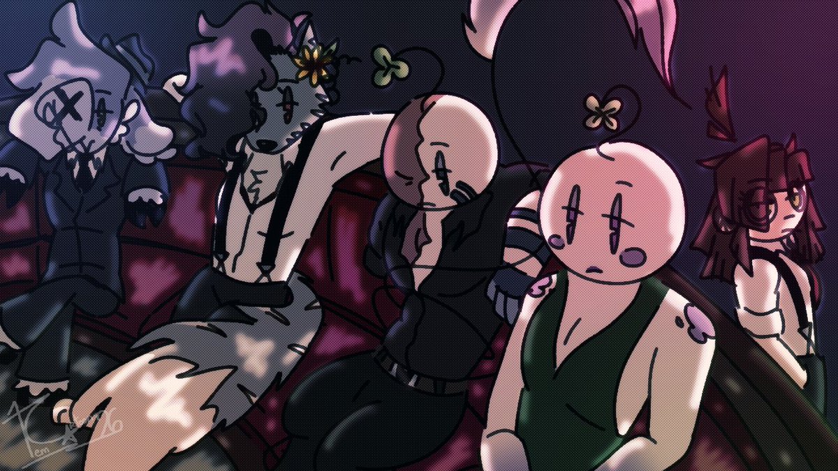 Oddventures_TC's tweet photo. 🤵‍♀️ Fancy Killers 🔪
*
An old piece from months ago that I put aside for unknown reasons- But here it is now!

(Music inspiration: Lone Digger - Caravan Palace)

#Oddventures https://t.co/WmzErnSg0D