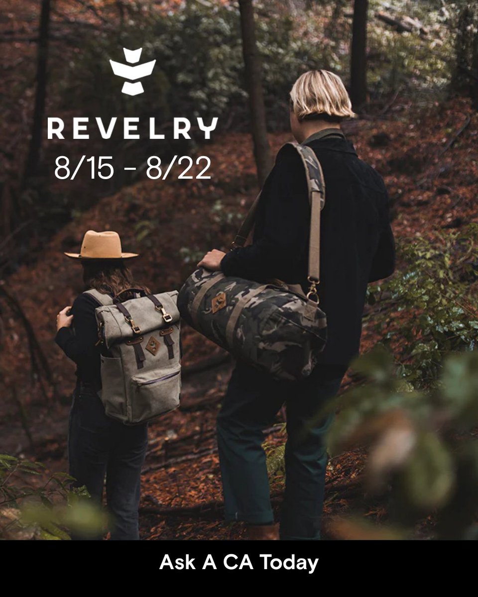 Explore our selection of Revelry bags and accessories, designed for style, function, and everyday adventure. This is the perfect time to find your new go-to gear.