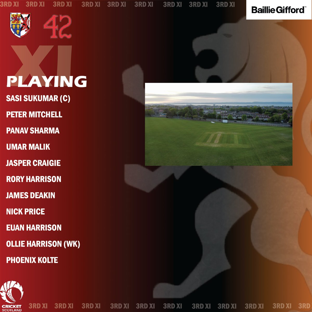 Stewart’s Melville Cricket Club tweet media