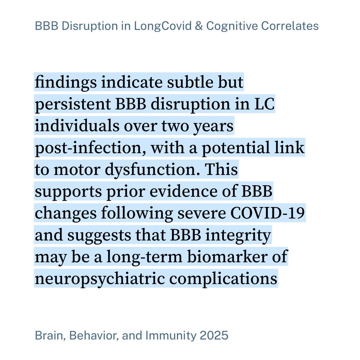 8Eevert ✨ (@8eevert) on Twitter photo <a href="/ZdenekVrozina/">Zdenek Vrozina</a> > More than 2 years after infection, people with #LongCovid still show signs of a leaky BBB
Great explainer thread—I especially appreciated the acknowledgement that we knew to expect this.
One implication: medications such as #antihistamines may have surprising central effects. <a href="/ZdenekVrozina/">Zdenek Vrozina</a> > More than 2 years after infection, people with #LongCovid still show signs of a leaky BBB
Great explainer thread—I especially appreciated the acknowledgement that we knew to expect this.
One implication: medications such as #antihistamines may have surprising central effects.