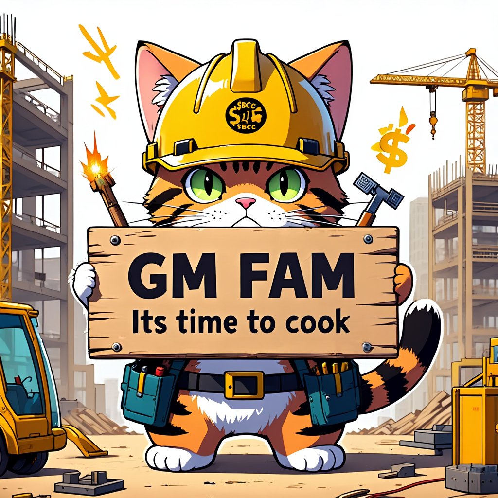 BorisCandleCat's tweet photo. GM FAM 🌞It's time to cook $BCC https://t.co/iU8B1BFofL