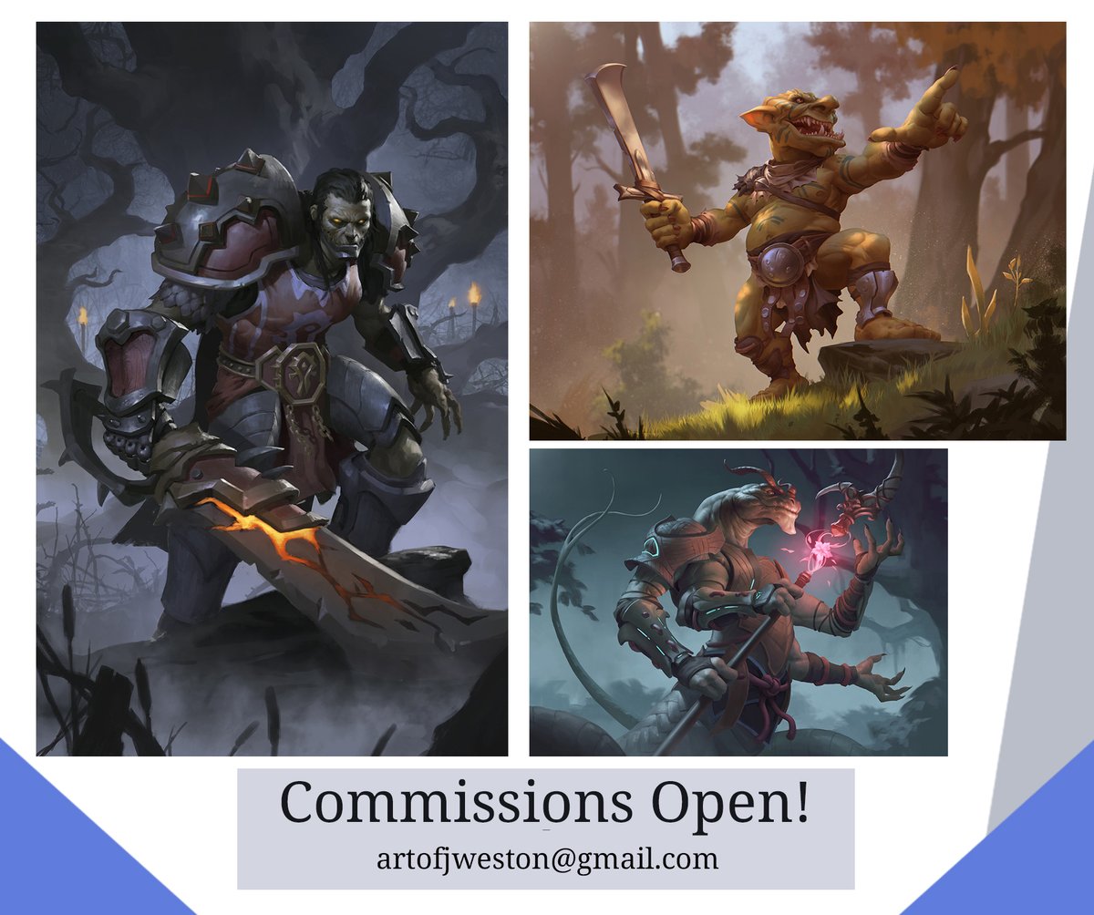 I'm opening commissions, email me if you're interested!