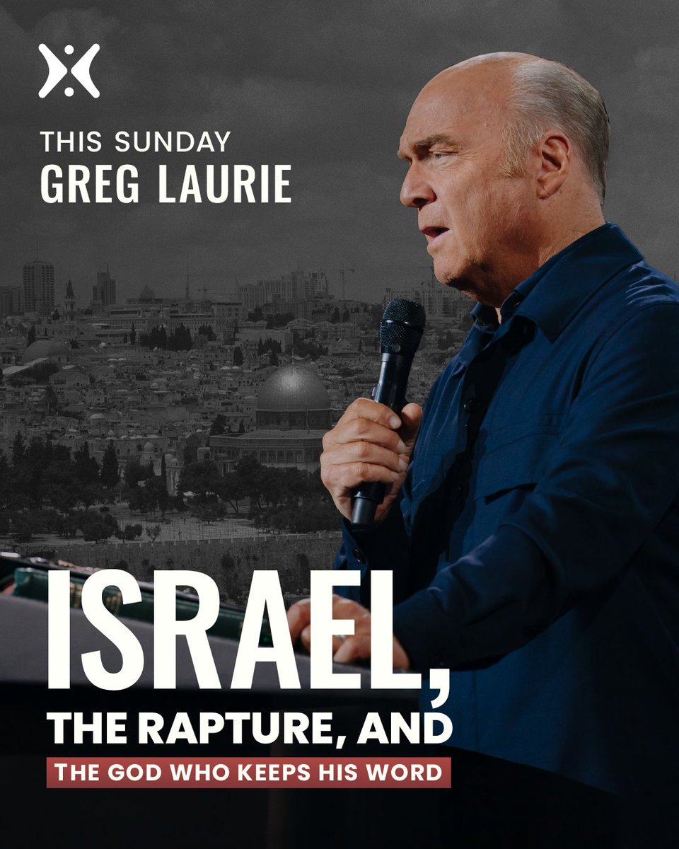 This Sunday, Pastor Greg Laurie will be preaching a message titled “Israel, The Rapture, and the God Who Keeps His Word.”

Services at 8 AM, 10 AM, and 12 PM PT at Riverside and OC, and online at Harvest at Home and in the Harvest+ app.

Maui services are at 8 AM and 10 AM.