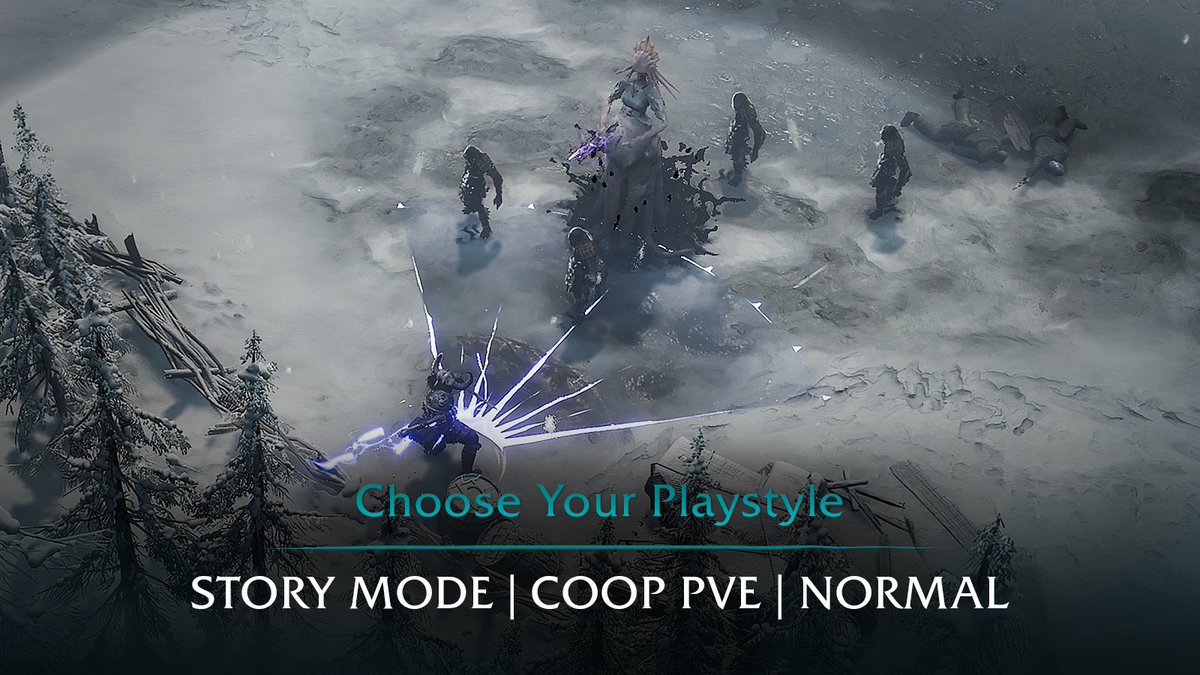 You asked. We listened.  ⚔️

There will be three ways to play Project Pantheon! 

For players who’d rather focus on exploring, looting, and uncovering mysteries without #PVP pressure, you’ll be able to dive in solo with Story Mode or team up with friends in Co-op #PvE.